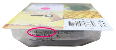 Date limite de consommation de cartouche d'encre Epson