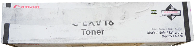Cartouche toner Canon déchirée